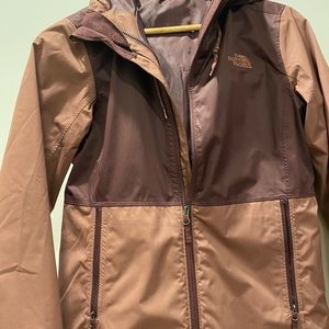 North Face Hooded 2-Toned Windbreaker